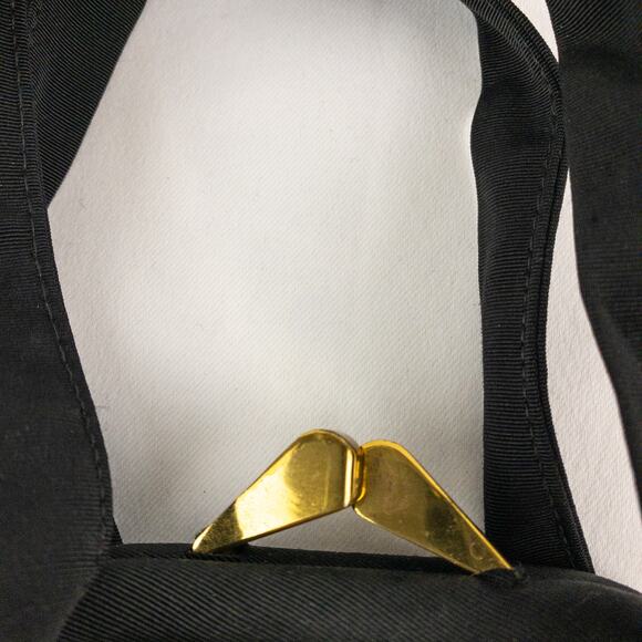 J. R. Julius Resnick Vintage Black Purse Bag Satin Coin Purse Womens One Size - Picture 4 of 16